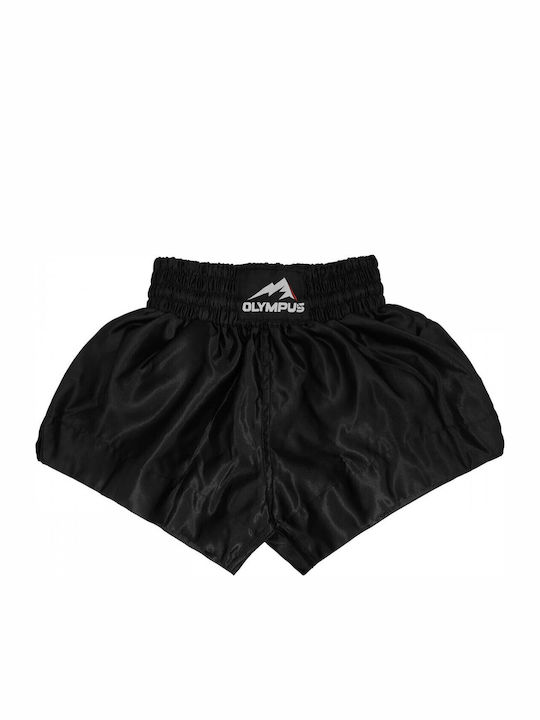 Кик-Тай Шорти Olympus Silk Едноцветен Черен Нов
