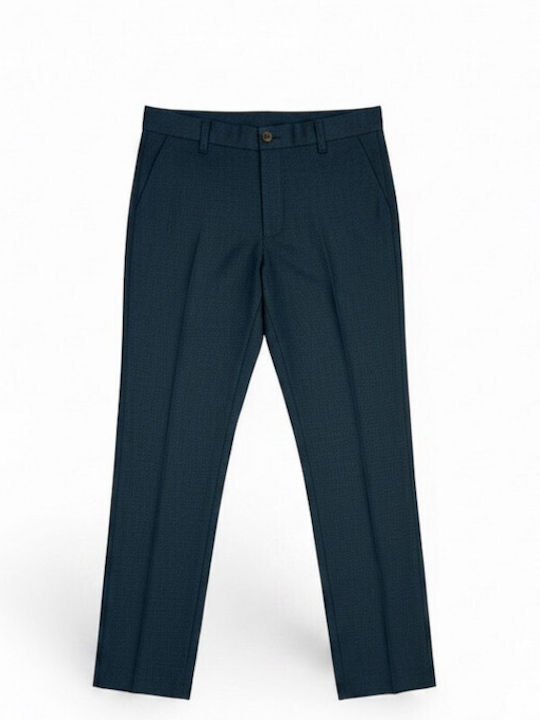 Pantalon Pentru Copii Chino Din In Albastru