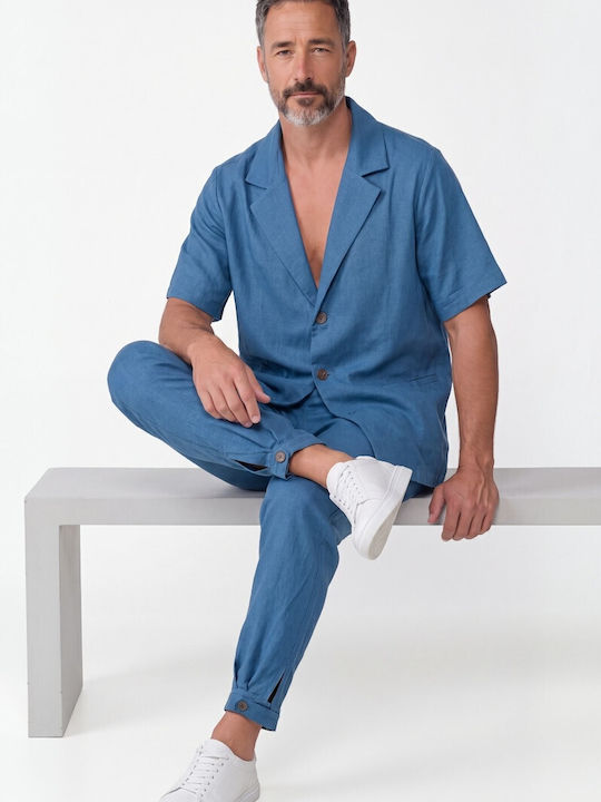 Ben Tailor Caviar Мъжки Панталон Комплект Relax...