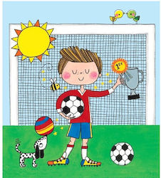 Grußkarte Rachel Ellen Design Gmin70 Leer Fußball Grußkarte Rachel Ellen Design Gmin70 Leer Fußball