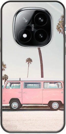 Frogs Pink Van Xiaomi Poco M8 Pro 5g Schwarze Tpu Handyhülle