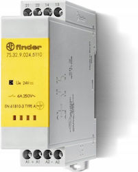 Finder Βιομηχανικό Ρελέ Λυχνίας 12V