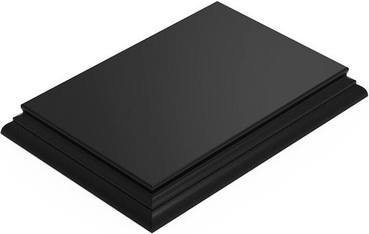 Green Stuff World Rectangular Top Display Plinth 15 X10 Cm Black