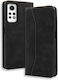 Bodycell Book Synthetic Leather / Leather Black (Xiaomi 12 ProRealme 12 Pro)