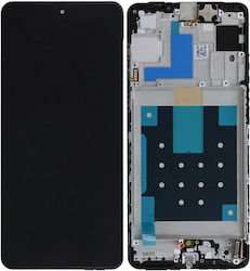 Samsung Screen with Frame for Samsung M55 5g (Black) Samsung Screen with Frame for Samsung M55 5g (Black)