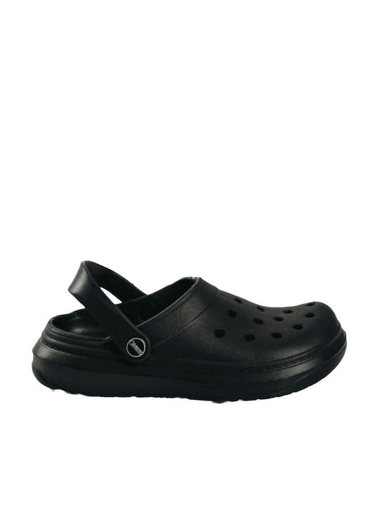 Cubanitas Men's Black Clogs