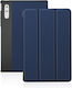 Techsuit Флип Капак Въртящ се Издръжлив Син Lenovo Yoga Tab Plus 12.7