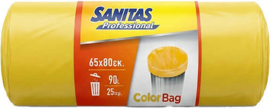Sanitas Müllsäcke Professional 80x65cm 20 Stück Gelbe