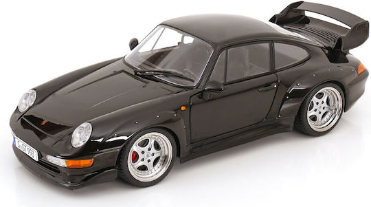 1/12 Porsche 911 993 Gt2 1996 Black Engine & Opening Doors W Speedline Rims