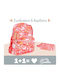 A Little Lovely Company Fun School Set Pink 23.5 x 10 x 30cm