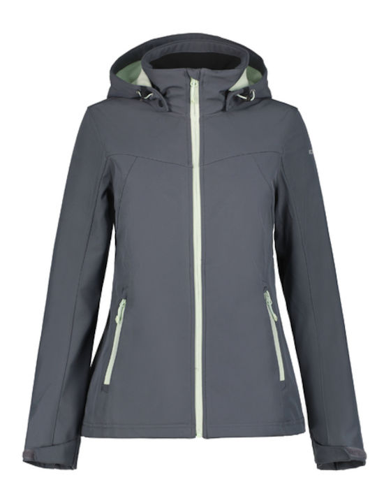 Icepeak Brenham Softshell Women's Jacket Granite