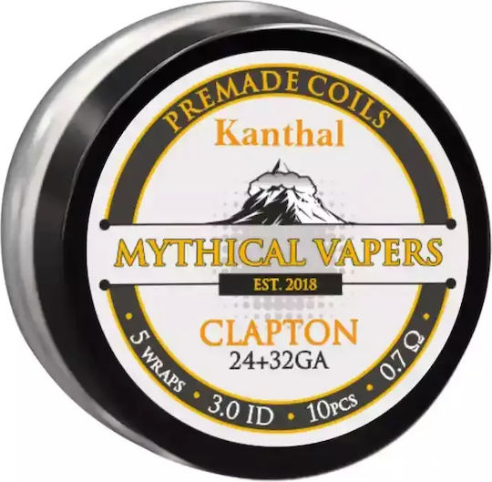 Mythical Vapers Clapton Kanthal A1 0.70 Ohm