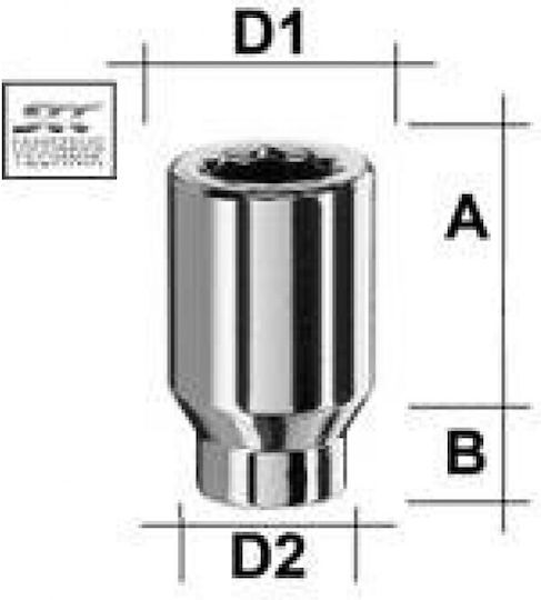 Uk1225kegl Torque Wheel Nut M12x1.25 Cone 60° Neck
