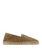 Suede Men's Espadrilles in Beige Colour