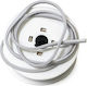 Schnürsenkel Lycra Stoff Bademode Breite 5mm Graue Preis Pro Meter