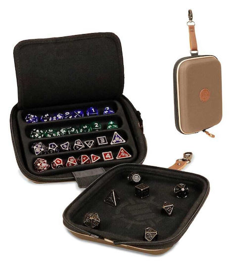 Enhance Board Game Dice Bag Designer Edition Tan