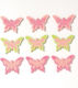 Glorex Set Wooden Decorative Butterflies 33x25x2mm 9pcs 113517