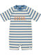 Little Dutch Kids Swimwear One-Piece Ocean Blue Stripes