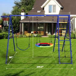 Extralink Nest Hanging Swing 271x180x185cm Black Extralink Nest Hanging Swing 271x180x185cm Black
