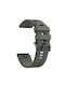 Garmin Instinct 2S 20mm Tragbares Band aus Silikon Amygrün