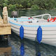 Boat Balloons 2 Pieces Ø 14 X 50 cm Blue PVC 42028739