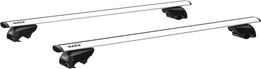 Μπάρες Οροφής Hakr Wing Profile Ασημί Συμβατές Dacia Duster Iii P1310 Flush Rails