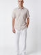 Short Sleeve Shirt Beige