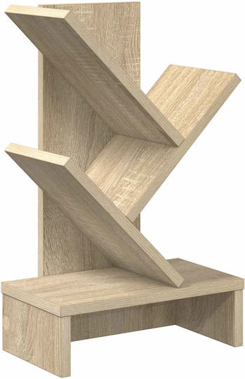 Bookcase Processed Wood 30x18x48cm