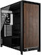 Corsair Frame 5000D WOOD RS Геймърски Midi Towe...