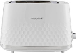 Morphy Richards Φρυγανιέρα 2 Θέσεων 850W Λευκή