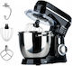 Starcrest Küchenmaschine 1300W mit Rostfreiem Schüssel 5,2l Grau