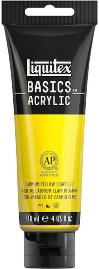 Liquitex Basics 118 мл Акрилни 159 Кадмиев Жълт Светъл Цвят Серия 1