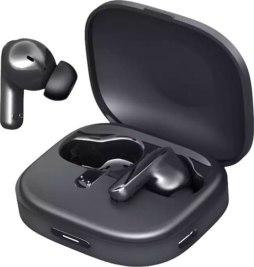 Ksix In-Ear Bluetooth Kopfhörer mit Ladekoffer Schwarze