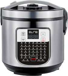 Elite Мултикукър 900W с Капацитет 5lt Сребрист Elite Мултикукър 900W с Капацитет 5lt Сребрист