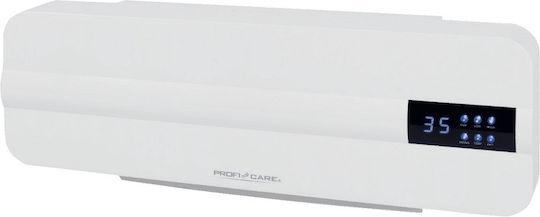 ProfiCare Keramisches Ventilatorenheizung Allgemeine Verwendung Wandmontiert Weiß 2000W