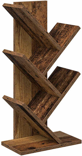 Βιβλιοθήκη Καφέ 30x18x60εκ. 8012370 Βιβλιοθήκη Καφέ 30x18x60εκ. 8012370