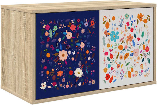 Телевизионно Мебели Mainz Sonoma Ш69xД33xВ40cm