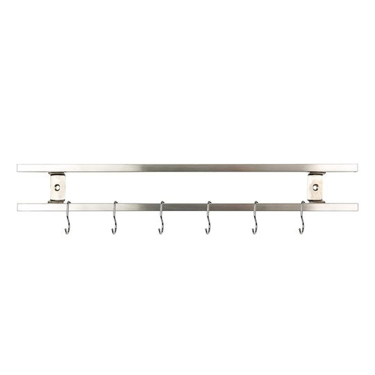 Grunwerg MKHOOK6 Haken mit Magnet Inox Silber 6 Stück