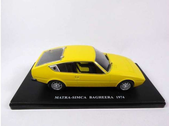 1974 Matra Simca Bagheera 1:24 Metal Replica Yellow