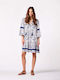 Summer Mini Shirt Dress Camille Dress