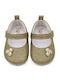 Panino Weiche Sohlenschuhe für Babys Ballerinas Goldene