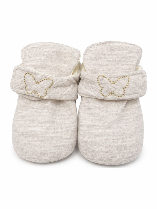 Panino Panino Weiche Sohlenschuhe für Babys Beigen Stiefel