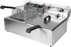 Yato Elektrische Kommerzielle Fritteuse Mit Doppelter Kapazität 2x6lt Yato Elektrische Kommerzielle Fritteuse Mit Doppelter Kapazität 2x6lt