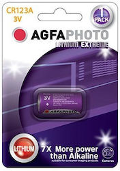 AgfaPhoto Lithium-Batterie CR123A 3V Einweg (Lange Lebensdauer) 1 Stück AgfaPhoto Lithium-Batterie CR123A 3V Einweg (Lange Lebensdauer) 1 Stück