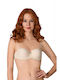 Beige Büstenhalter mit Bügel