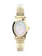 Timex Women's Watch 18mm Battery with Gold Metal Bracelet