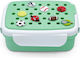 Melii Bento Plastic Kids Food Container 0.88 Litre Green