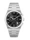 Trussardi Men's Watch 42mm Battery with Stainless Steel Bracelet Silver/Black