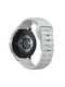 Λουράκι Σιλικόνης Dots Pattern Εσωτερικό Κούμπωμα Amazfit Bip 6 46mm Light Grey