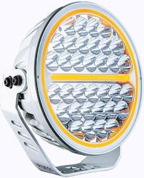 Strands Siberia LED Фар Бял Кръгъл 9" 10v32v 170w Drl Бяло-оранжев